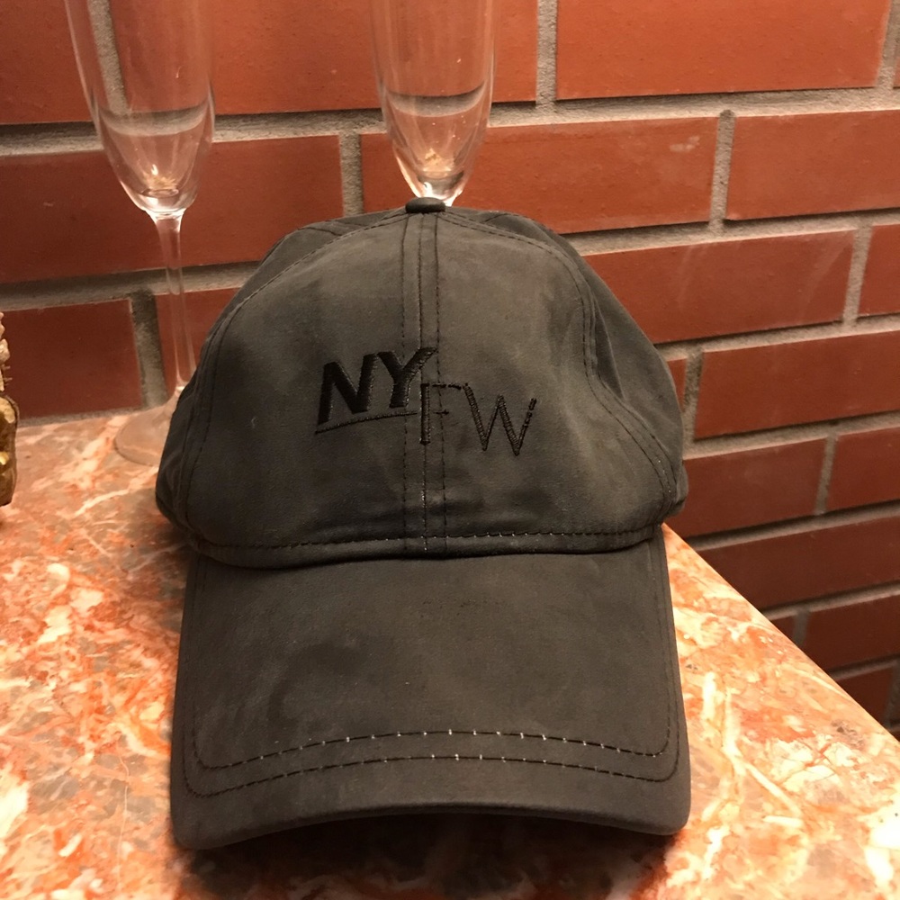 New Era Adjustable Fit NYFW Baseball Cap Black